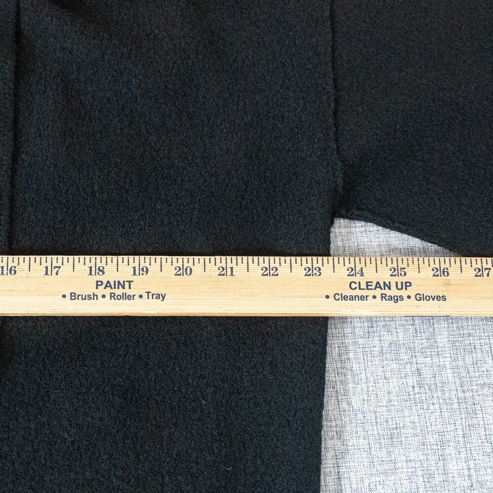 Eileen Fisher Lightweight Boiled Wool Icon Coat in Regenerative wool black - Picture 11 of 11
